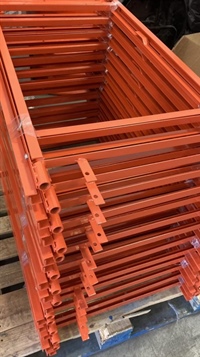 Metal A-frame sign stand