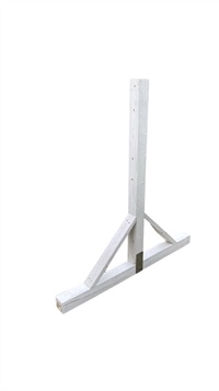 Barricade legs (Alberta highway)